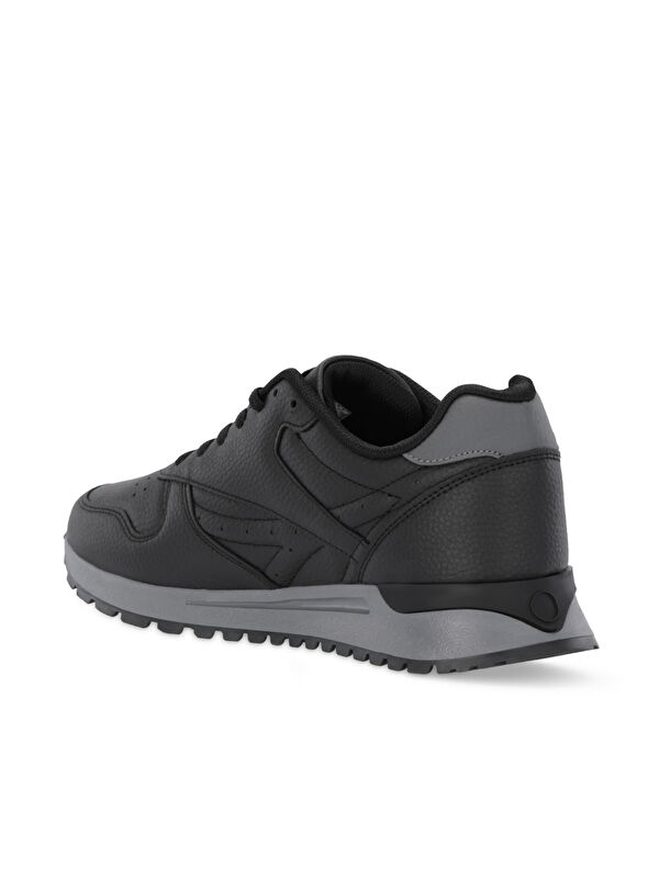 OPENROAD INT Erkek Siyah / Koyu Gri Günlük Spor Ayakkabısı - Görsel 4