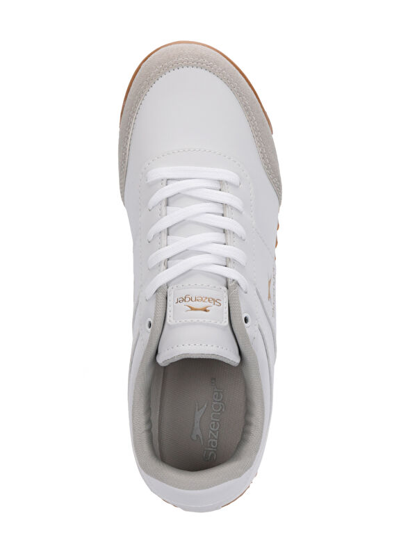 PROTECT I Erkek Beyaz / Altın Günlük Spor Ayakkabısı - Görsel 6