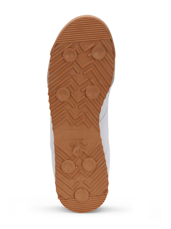 PROTECT I Erkek Beyaz / Altın Günlük Spor Ayakkabısı - Görsel 8