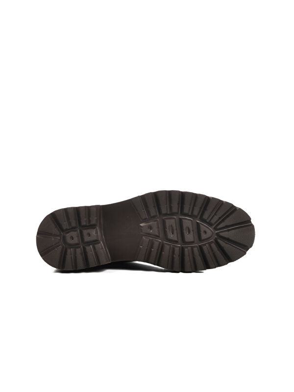 Kahve Floter Hakiki Deri Erkek Klasik Ayakkabı Premium 140 M - Görsel 6