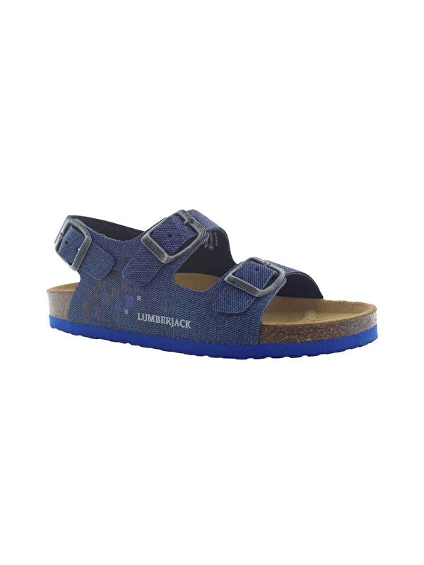 Lumberjack SLINGBACK AND 2 BELTS SAN Mavi Erkek Çocuk Sandalet