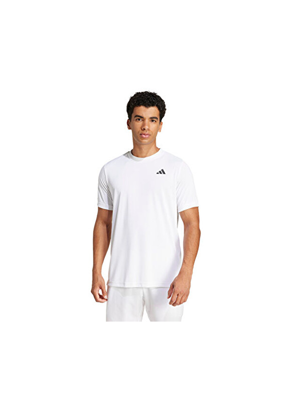 Adidas Club Tee Erkek Tenis Tişörtü JD8639 Beyaz