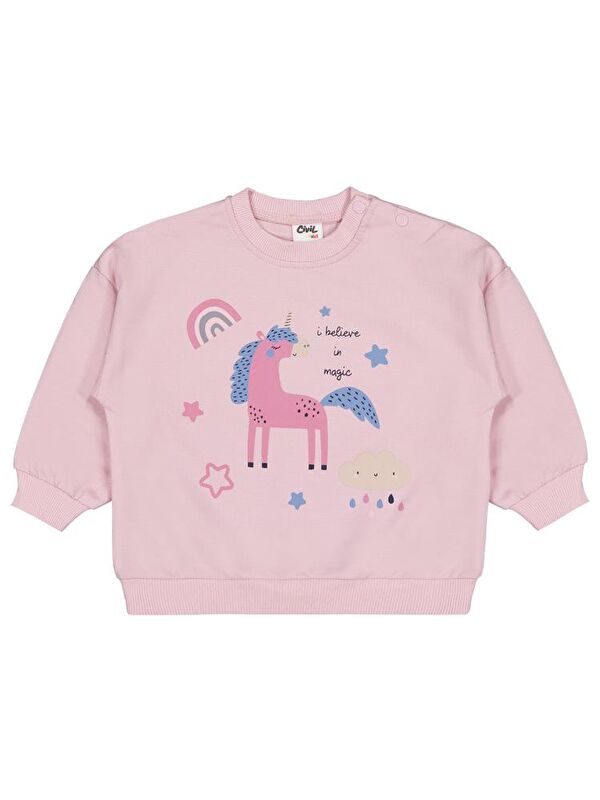 Civil Baby Baskılı 6-18 Ay Sweatshirt