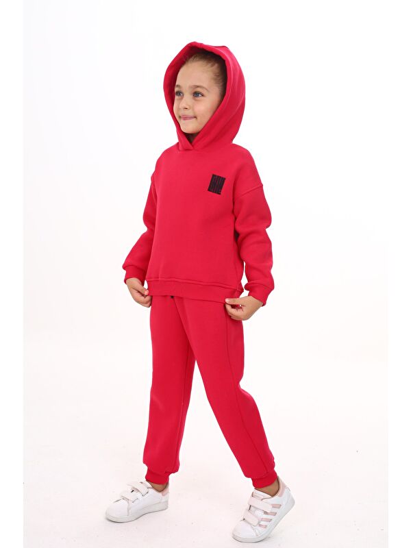 Toontoykids Kız Çocuk Nakışlı Eşofman Takım