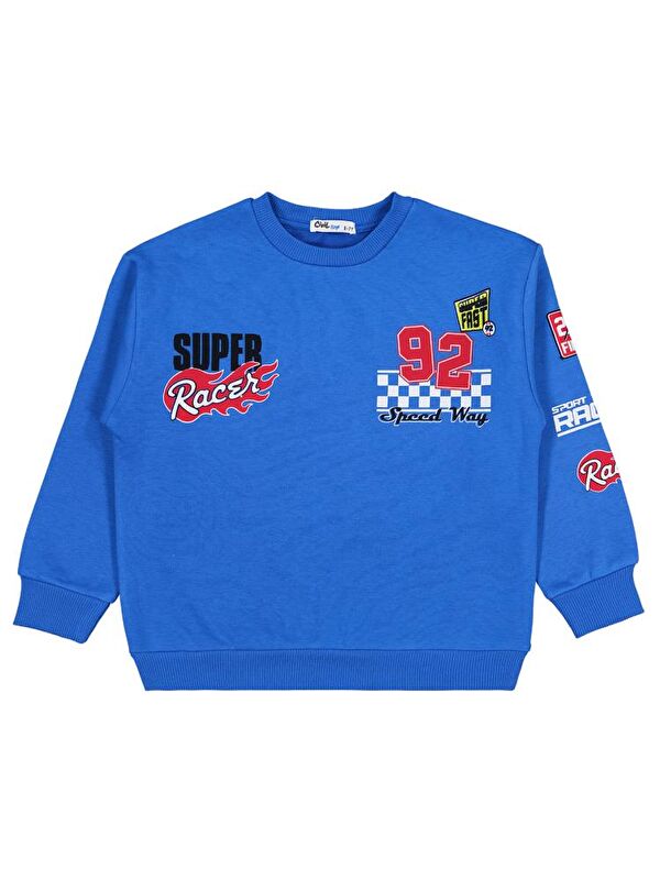 Civil Boys Super 92 Baskılı 6-9 Yaş Sweatshirt