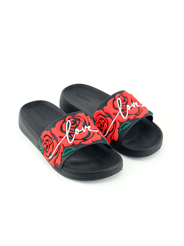 Kadın Yazlık Rahat Taban Ev Bahçe Günlük Terlik - Görsel 4