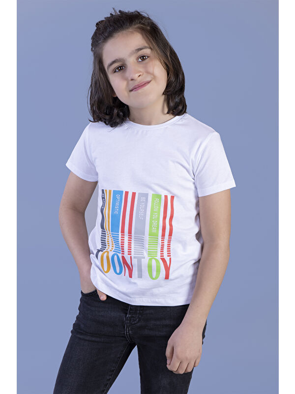 Toontoykids Erkek Çocuk Baskılı Tişört