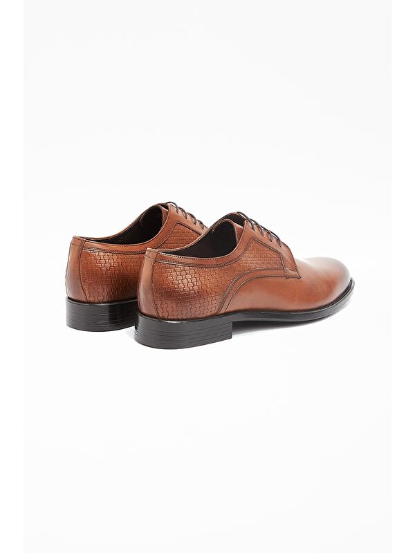 Taba Hakiki Deri Antik Bağcıklı Klasik Ayakkabı 1033240182 - Görsel 4