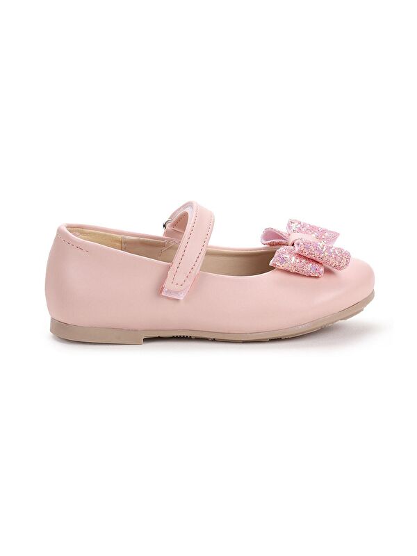 Cırtlı Fiyonklu Kız Çocuk Babet Ayakkabı Ege 200 Cilt - Görsel 5