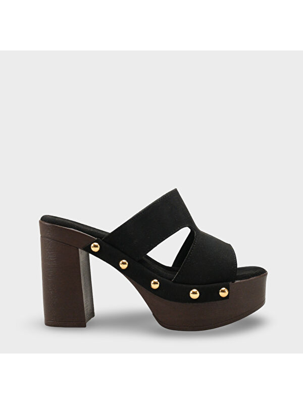 Capone Outfitters Jelene Platform Tek Bantlı Kadın Sabo Terlik