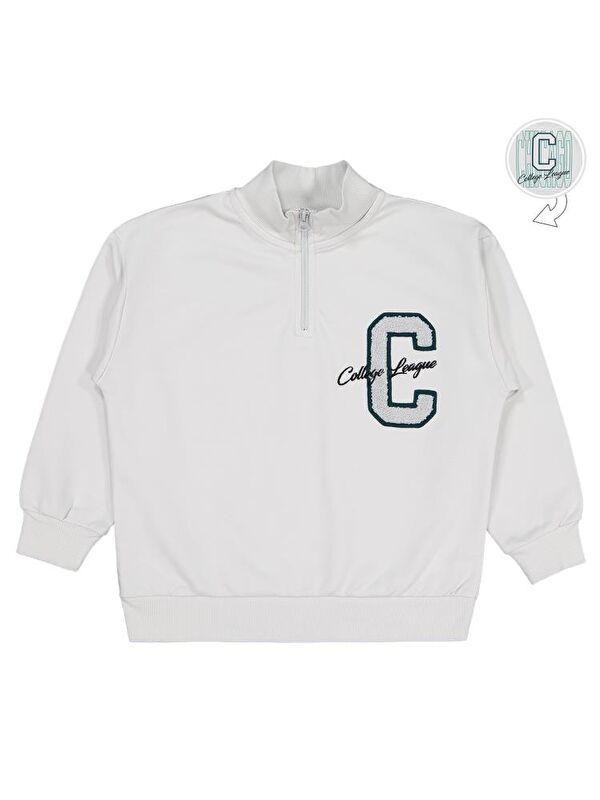 Civil Boys C Chıcago Baskılı-nakışlı 6-9 Yaş Sweatshirt
