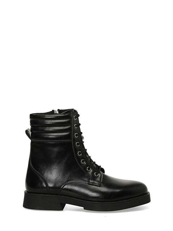 324106.Z 4PR Siyah Kadın Düz Bot - Görsel 2