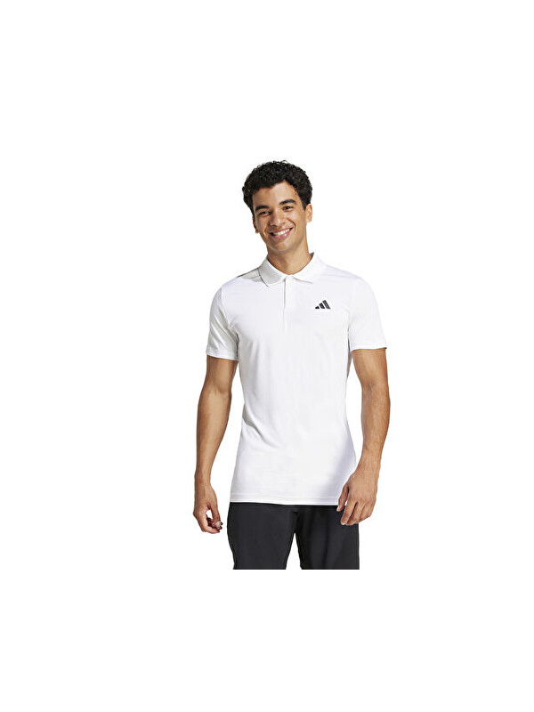 Adidas Freelift Polo Erkek Tenis Polo Tişört JF4387Beyaz