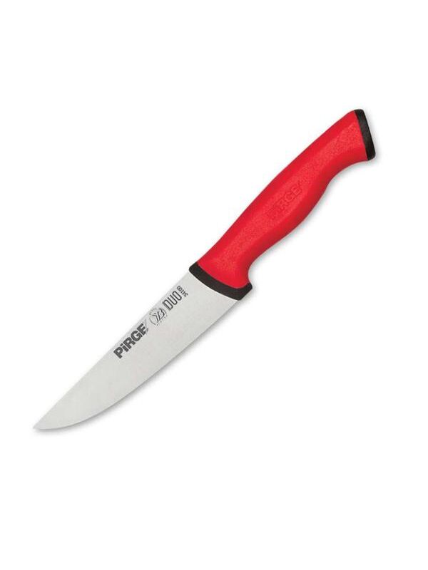 PİRGE Duo Et Bıçağı - Kırmızı - 12,5 cm
