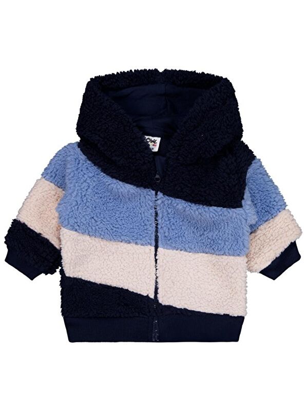 Civil Baby Kuzu Parçalı 6-18 Ay Hırka - Lacivert 18-24 Ay