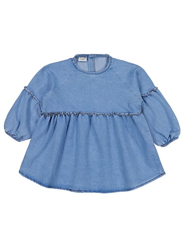 Civil Baby Jean 6-18 Ay Elbise - Mavi 12-18 Ay