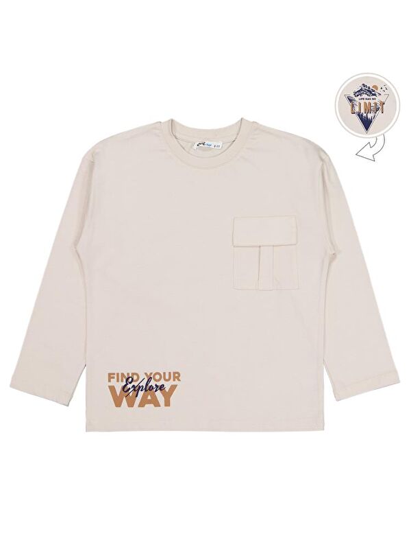 Civil Boys Lımıt Baskılı 10-13 Yaş Sweatshirt