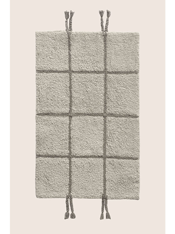 İrya Elani Tekli Banyo Paspası %100 Pamuk 50x80 cm Mint