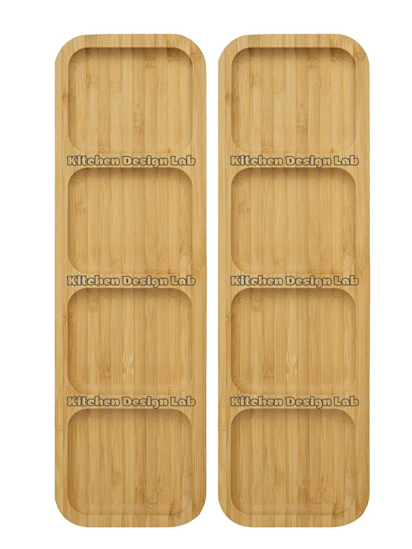 Kitchen Design Lab Bambu 4 Bölmeli Çerezlik  Adet