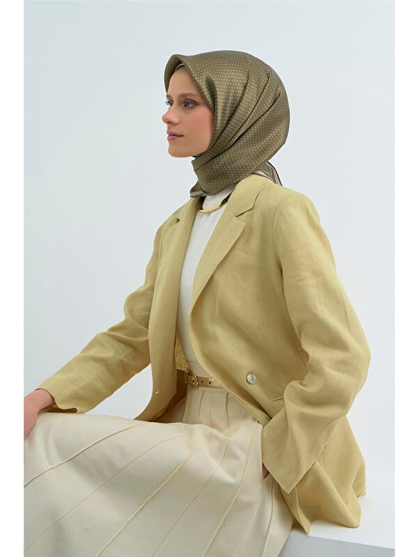 ARMİNE Saf İpek Twill Eşarp 9528D 31