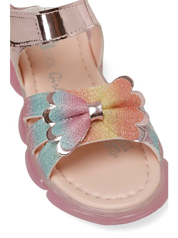 MISTY P 5FX Pembe Kız Çocuk Sandalet - Görsel 8