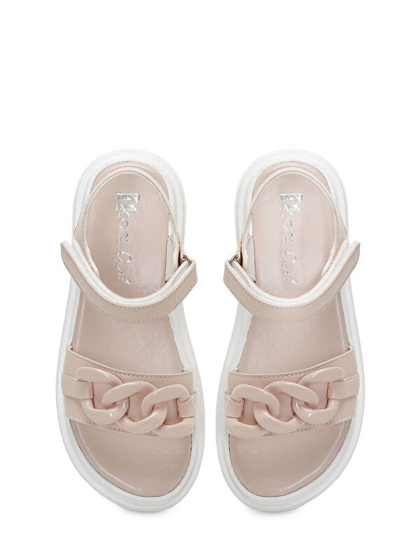 ZIN F 5FX Pudra Kız Çocuk Sandalet - Görsel 5