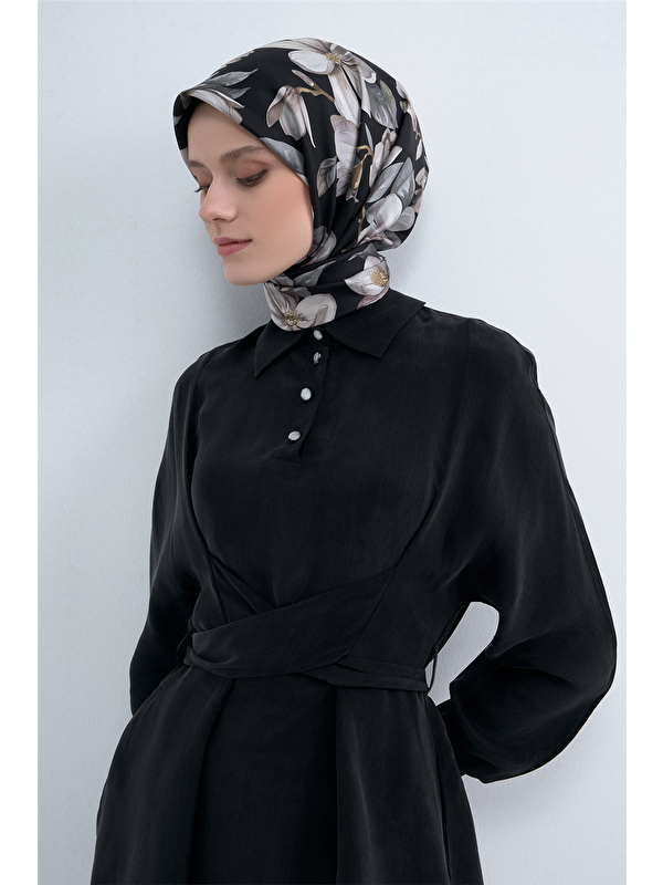 ARMİNE Saf İpek Twill Eşarp 9524D 05
