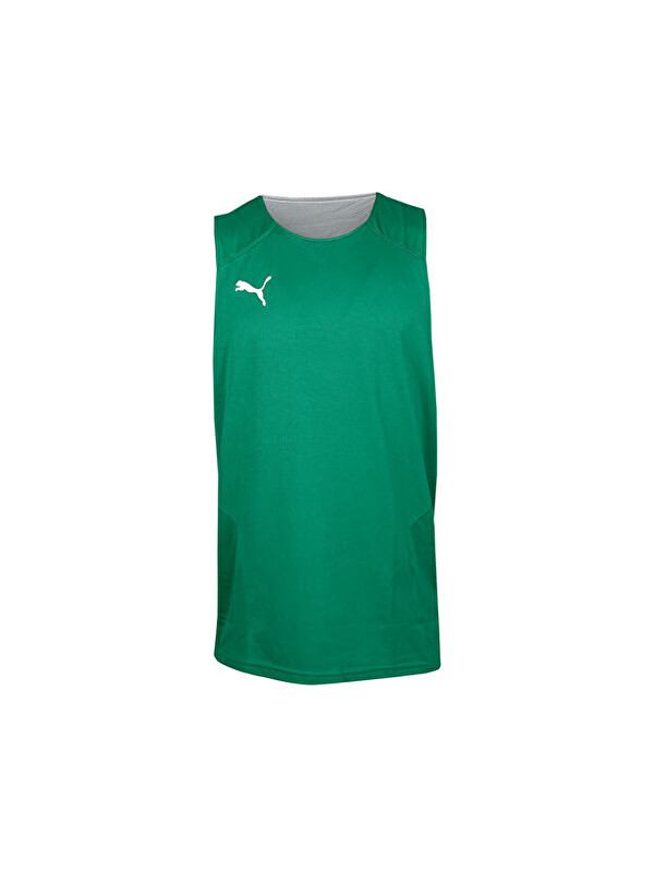 Puma Turkey Practice Jersey Türkiye Çift Taraflı Basketbol Tişörtü 60547104 Yeşil