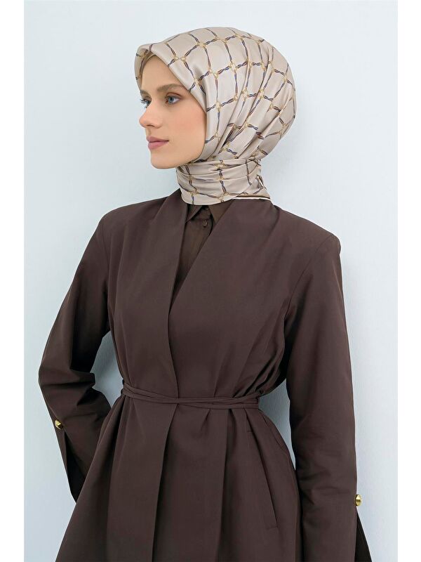 ARMİNE Saf İpek Twill Eşarp 9538D 35