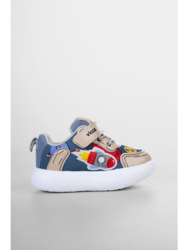 Galaxy Işıklı Bebek Lacivert Günlük Ayakkabı - Görsel 2