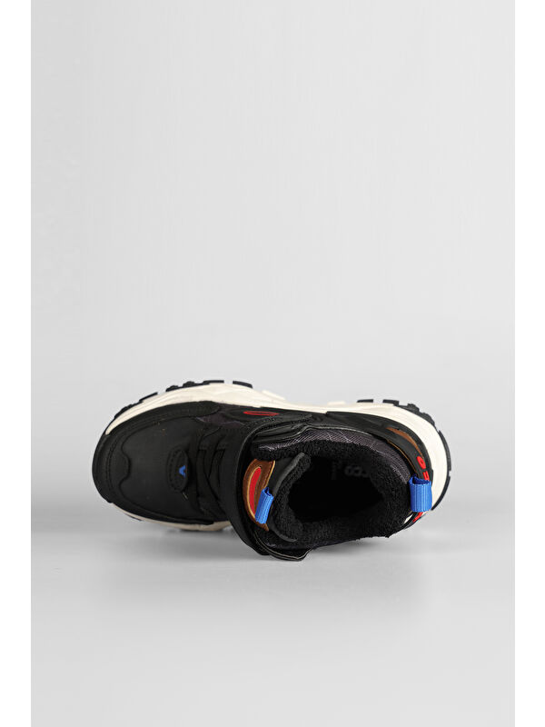 Tura Kürklü Erkek Okul Öncesi Siyah Outdoor Bot - Görsel 4