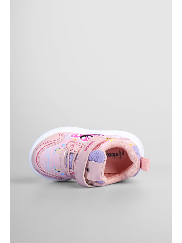 Galaxy Işıklı Bebek Pembe Günlük Ayakkabı - Görsel 4