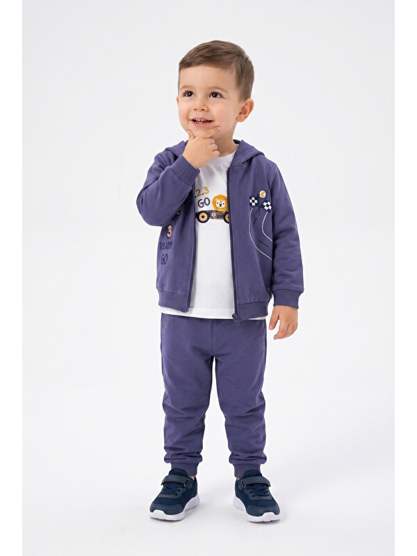 Toontoykids Erkek Çocuk 3'lü Eşofman Takımı
