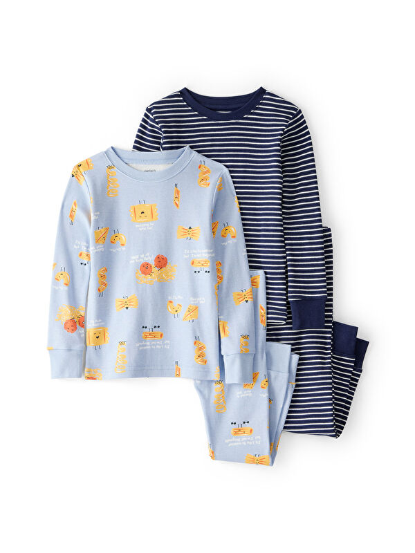 Carter's Erkek Çocuk Mavi Pijama Set