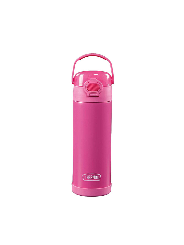 Thermos F422 Funtainer SS Çocuk Pipetli Termos 0,47L Neon Pink 024352