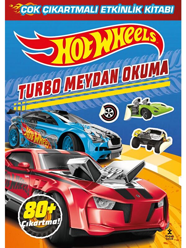 Doğan Çocuk Hot Wheels – Turbo Meydan Okuma Çok Çıkartmalı Etkinlik Kitabı -