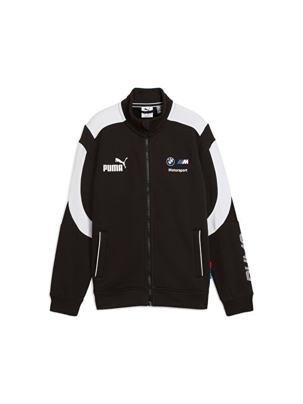 Puma BMW M Motorsport MT7+ Genç Fermuarlı Sweatshirt