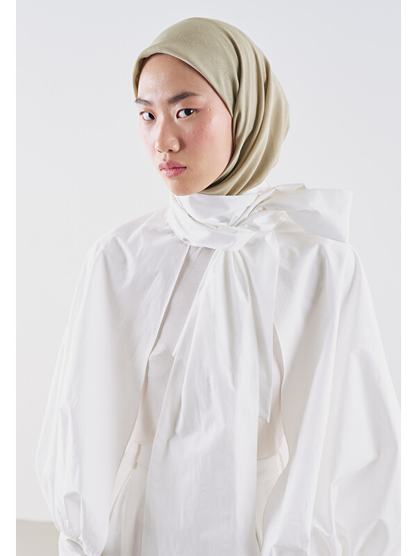 Fresh Scarfs Pamuk Keten Eşarp Vizon