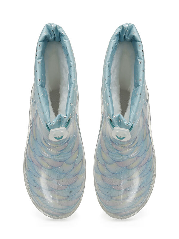 BRIAR P 5PR Mavi Kız Çocuk Yağmur Çizmesi - Görsel 5