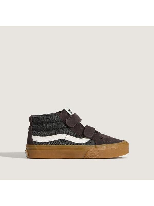 Vans Sk8-Hi Mid Reissue V Çocuk Siyah Sneaker
