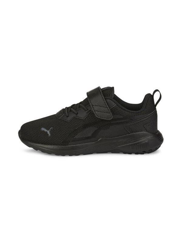 Puma All Day Active Ac Çocuk Siyah Koşu Ayakkabısı