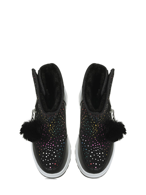 MOSTEN F 4PR Siyah Kız Çocuk Çizme - Görsel 5