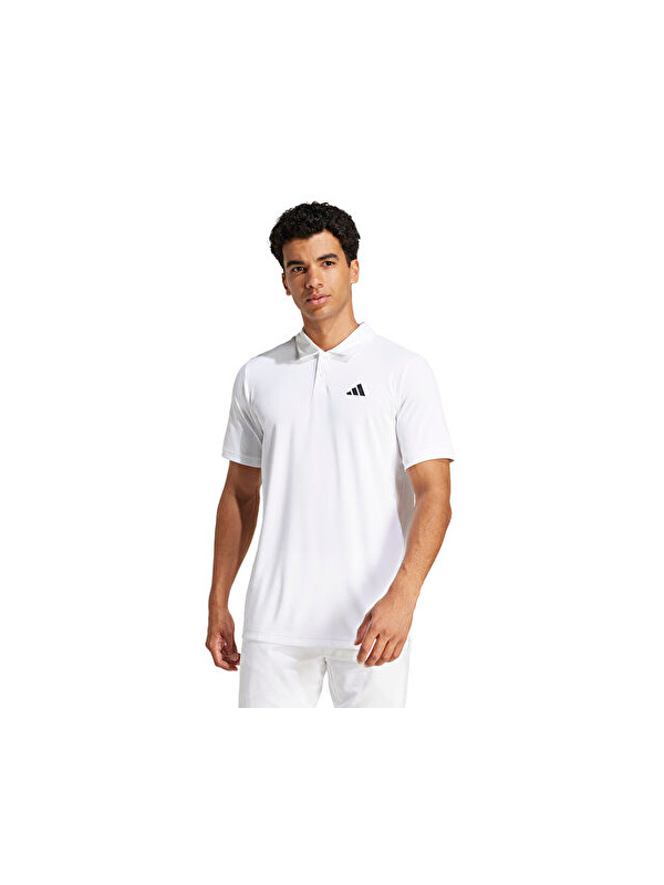 Adidas Club Polo Erkek Tenis Polo Tişört JD8636 Beyaz