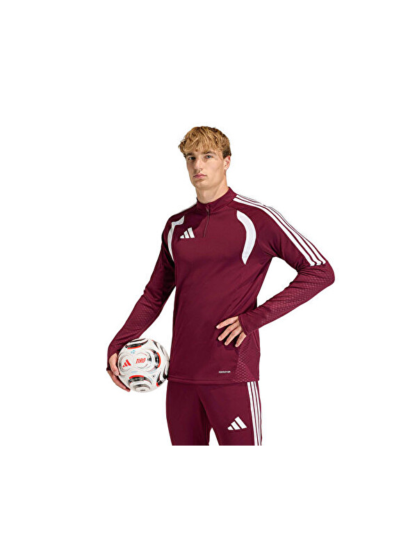 Adidas Tiro 26 Competition Top Erkek Futbol Antrenman Uzun Kollu Tişört KE9220 Kırmızı