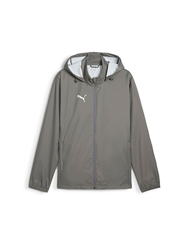 Puma Teamadditions Allweather Jkt Erkek Futbol Antrenman Ceketi 65916913 Gri