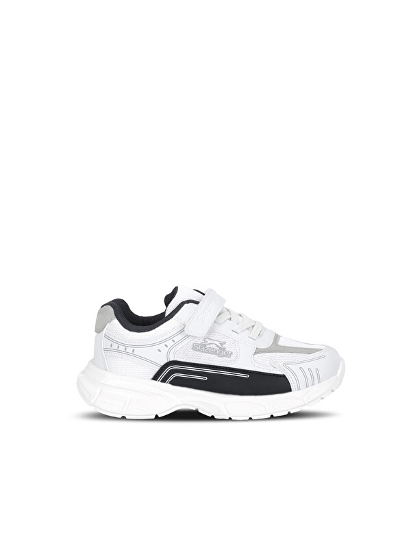 SLAZENGER PIRUS Unisex Çocuk Beyaz / Lacivert Günlük Spor Ayakkabısı