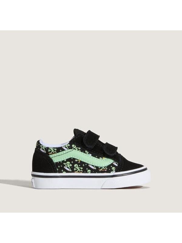 Vans Old Skool V Bebek Siyah Sneaker