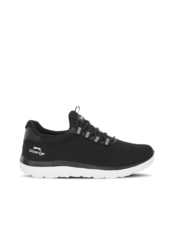 SLAZENGER FLEX FIT I Kadın Siyah / Beyaz Koşu & Yürüyüş Spor Ayakkabısı