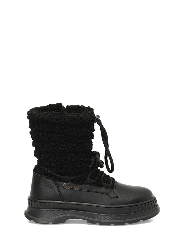 META 4PR Siyah Kız Çocuk Kar Botu - Görsel 3