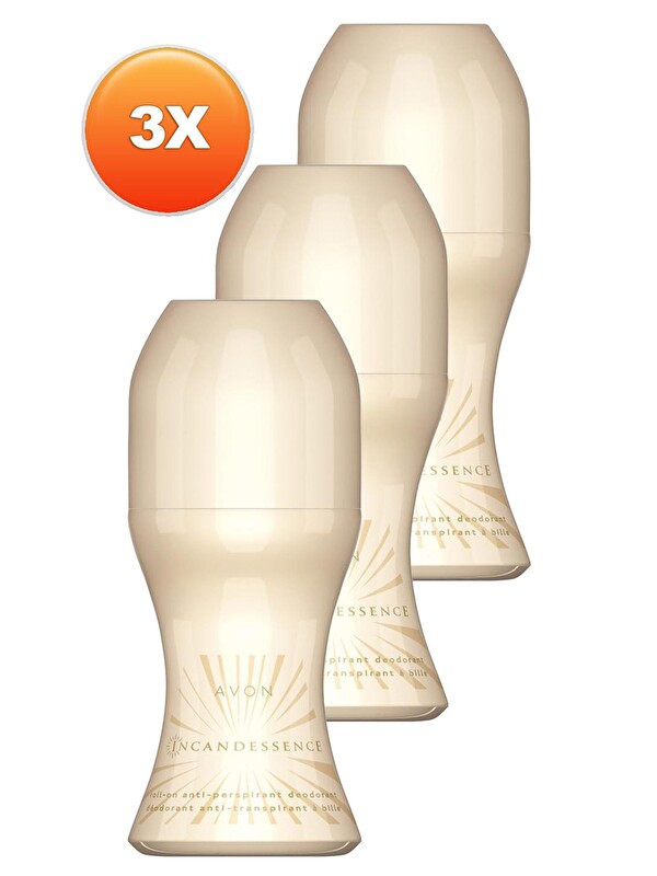 AVON Incandessence Kadın Roll On 3lü Set